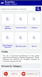 Mobile Screenshot of hospitalequipmentsupplier.com